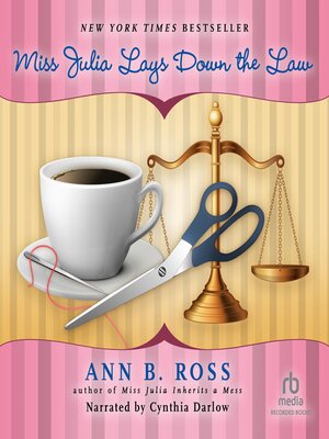 cover image of Miss Julia Lays Down the Law